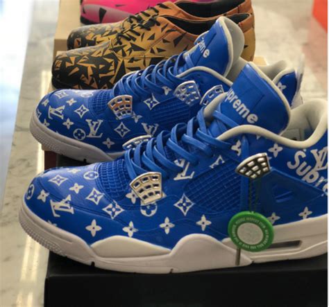 louis vuitton jordan 4 price